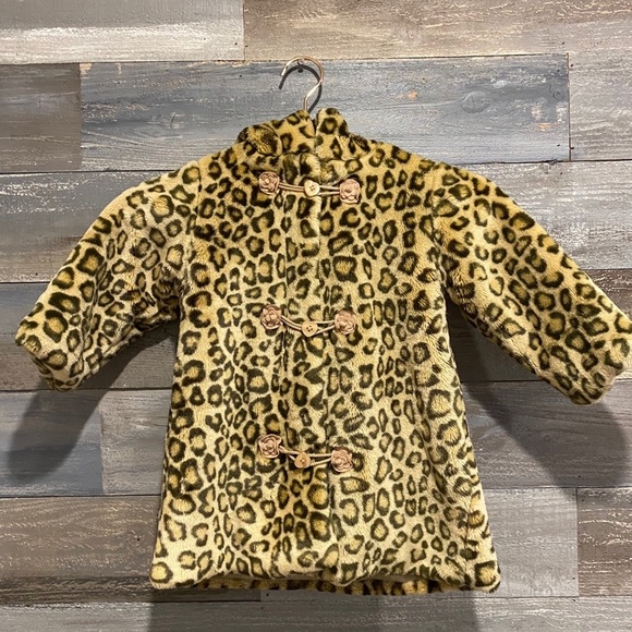 The Children's Place Other - HP ⭐️Children’s Place 3T leopard print faux fur
